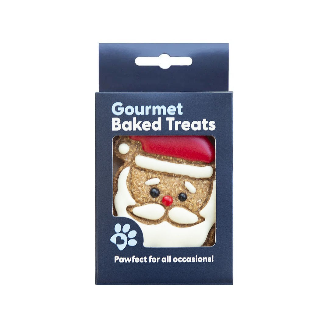 Gourmet Baked Santa Cookie Dog Treat