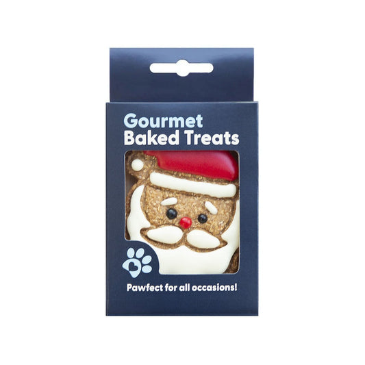 Gourmet Baked Santa Cookie Dog Treat