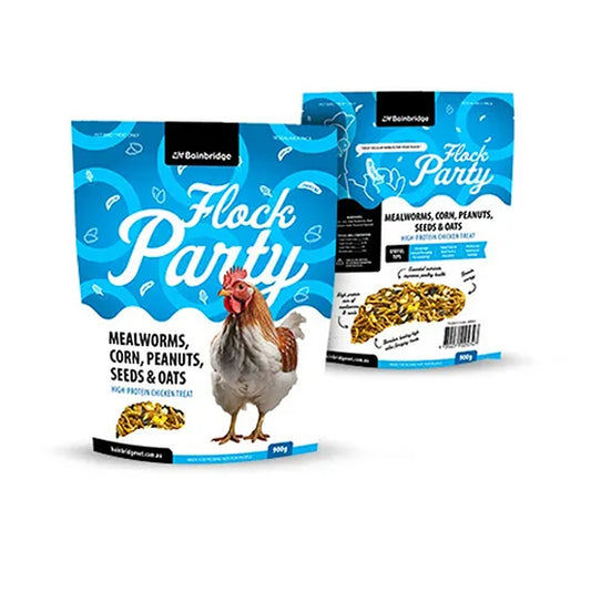 Bainbridge Flock Party Mealworms Corn & Peanuts