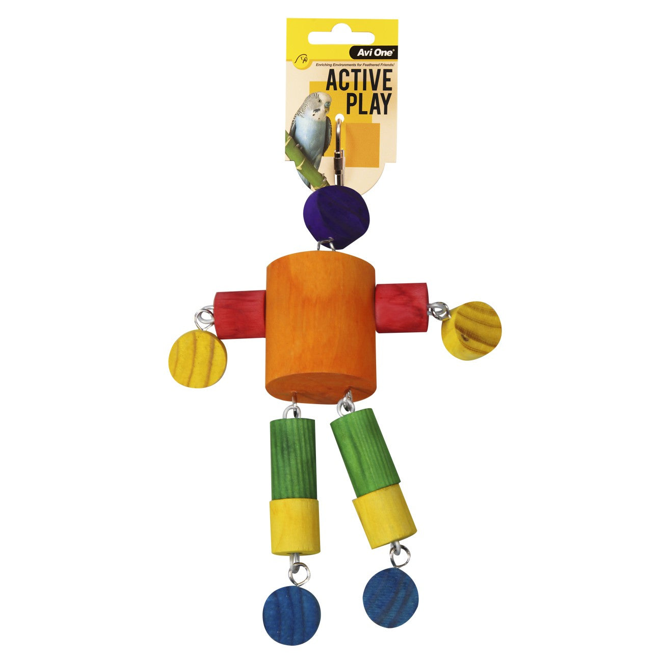 Avi One Colourful Doll Bird Toy