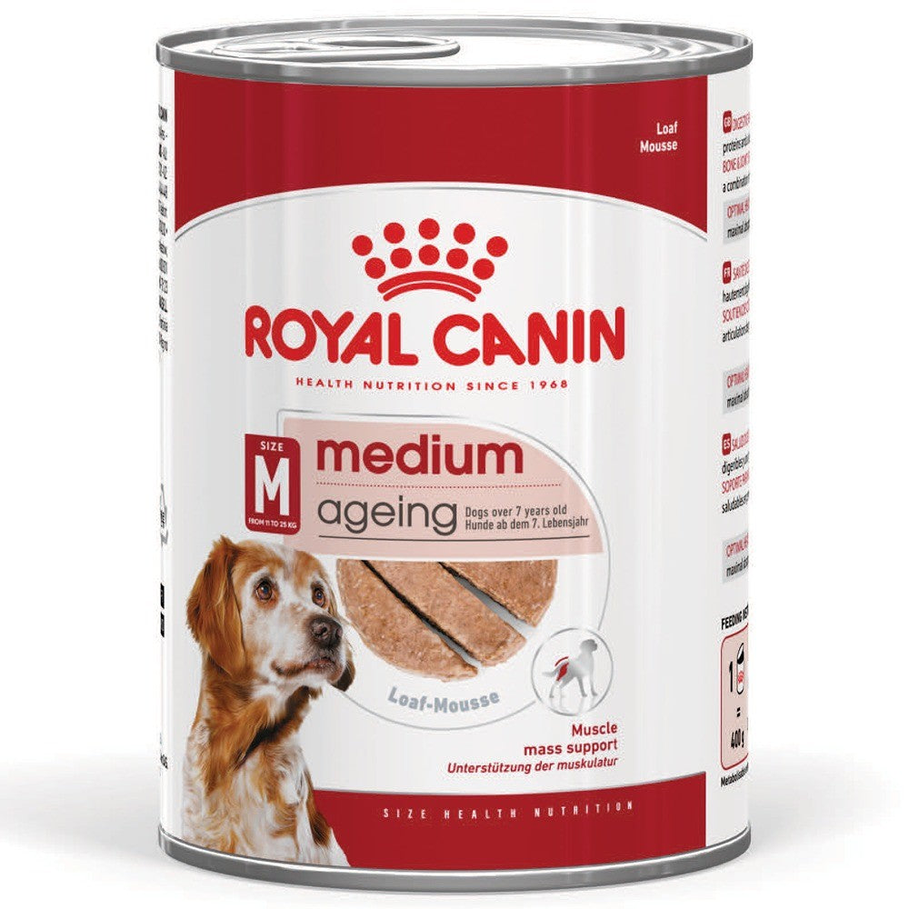 Royal Canin Ageing Medium Loaf Wet Dog Food