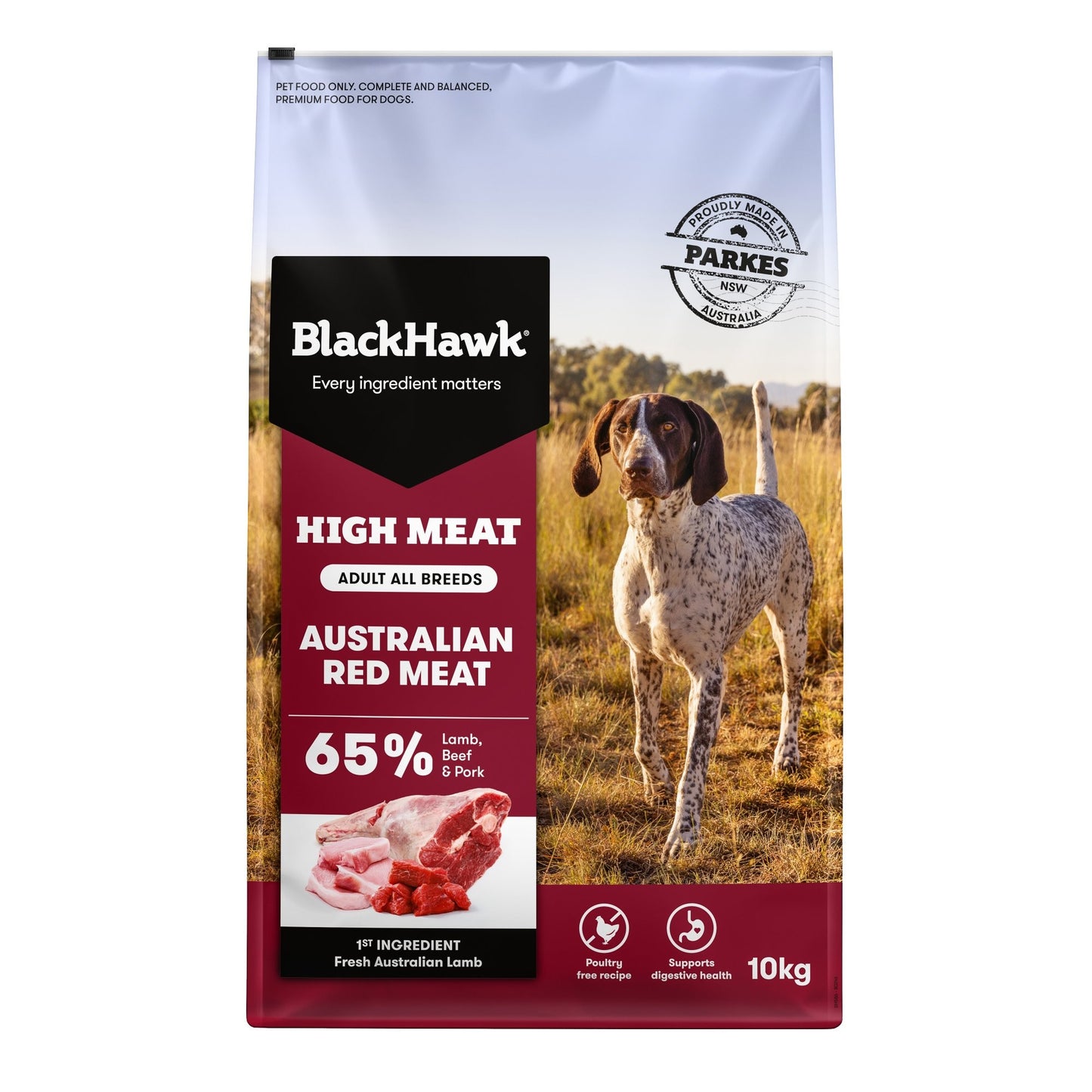 Black Hawk High Meat Australian Red Meat Dry Dog Food