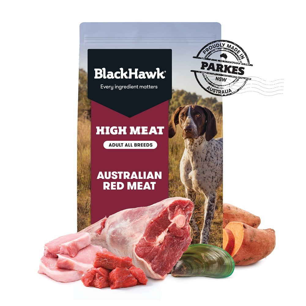 Black Hawk High Meat Australian Red Meat Dry Dog Food