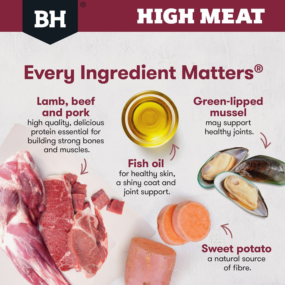 Black Hawk High Meat Australian Red Meat Dry Dog Food