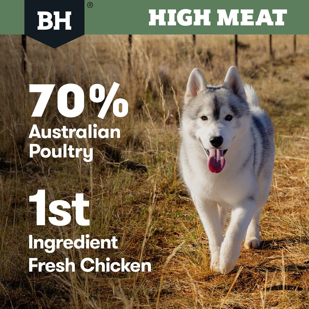 Black Hawk High Meat Australian Poultry Dry Dog Food