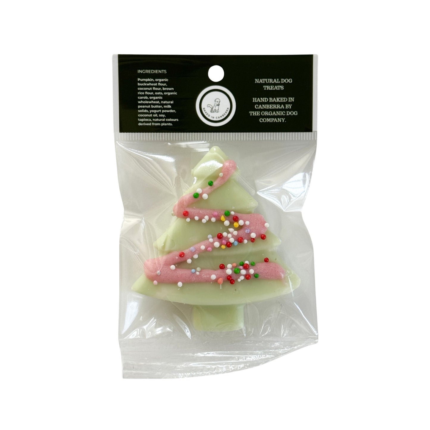 The Organic Dog Co Rice Crispy Christmas Tree Dog Treat