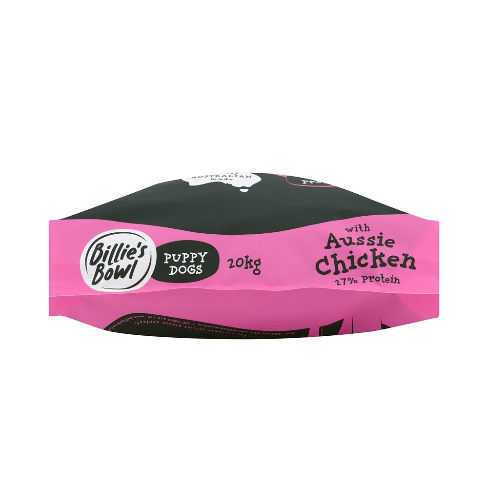 Billie's Bowl Puppy with Aussie Chicken Dry Dog Food