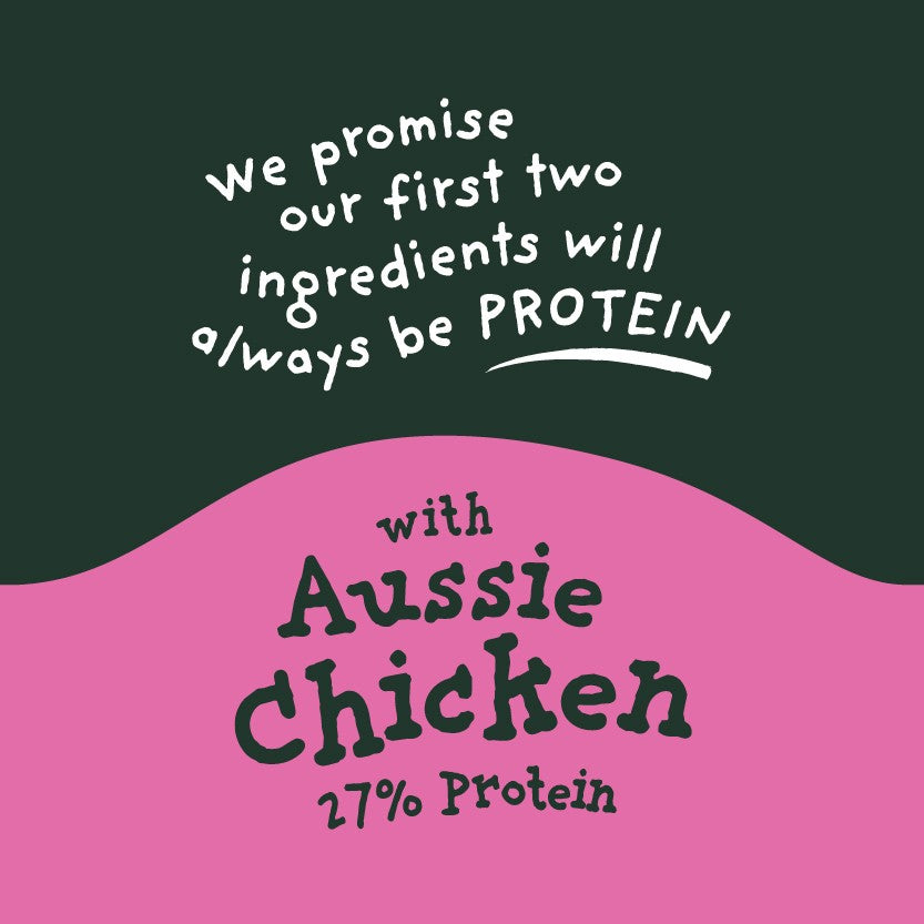 Billie's Bowl Puppy with Aussie Chicken Dry Dog Food