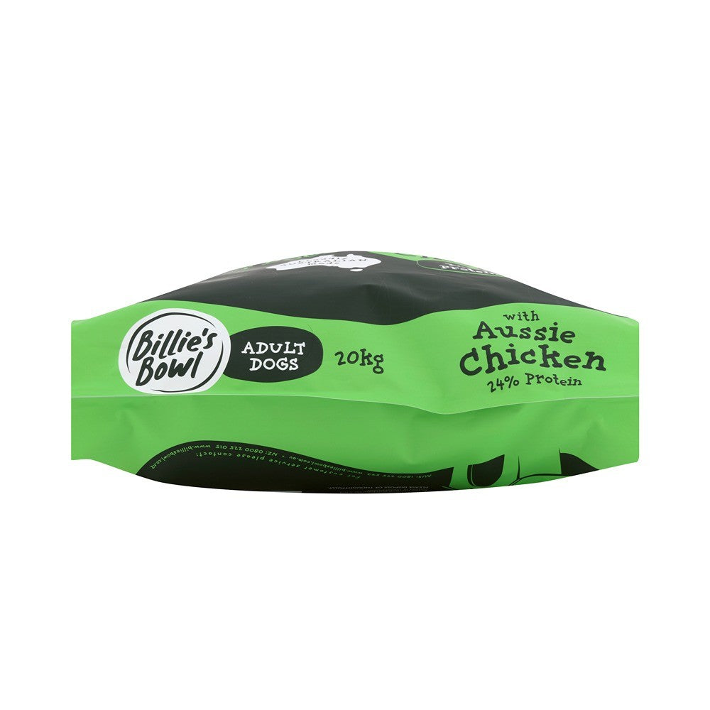 Billie's Bowl Adult with Aussie Chicken Dry Dog Food