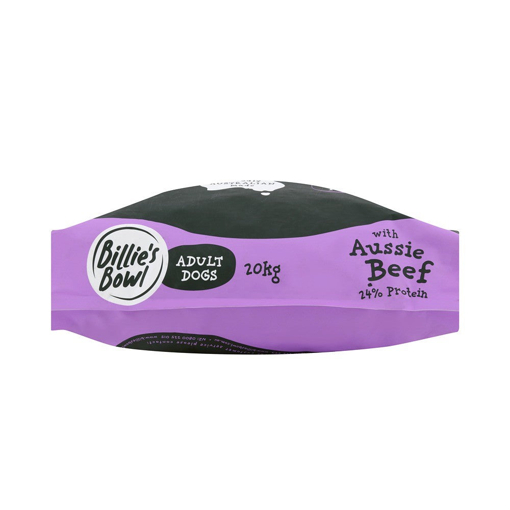 Billie's Bowl Adult with Aussie Beef Dry Dog Food
