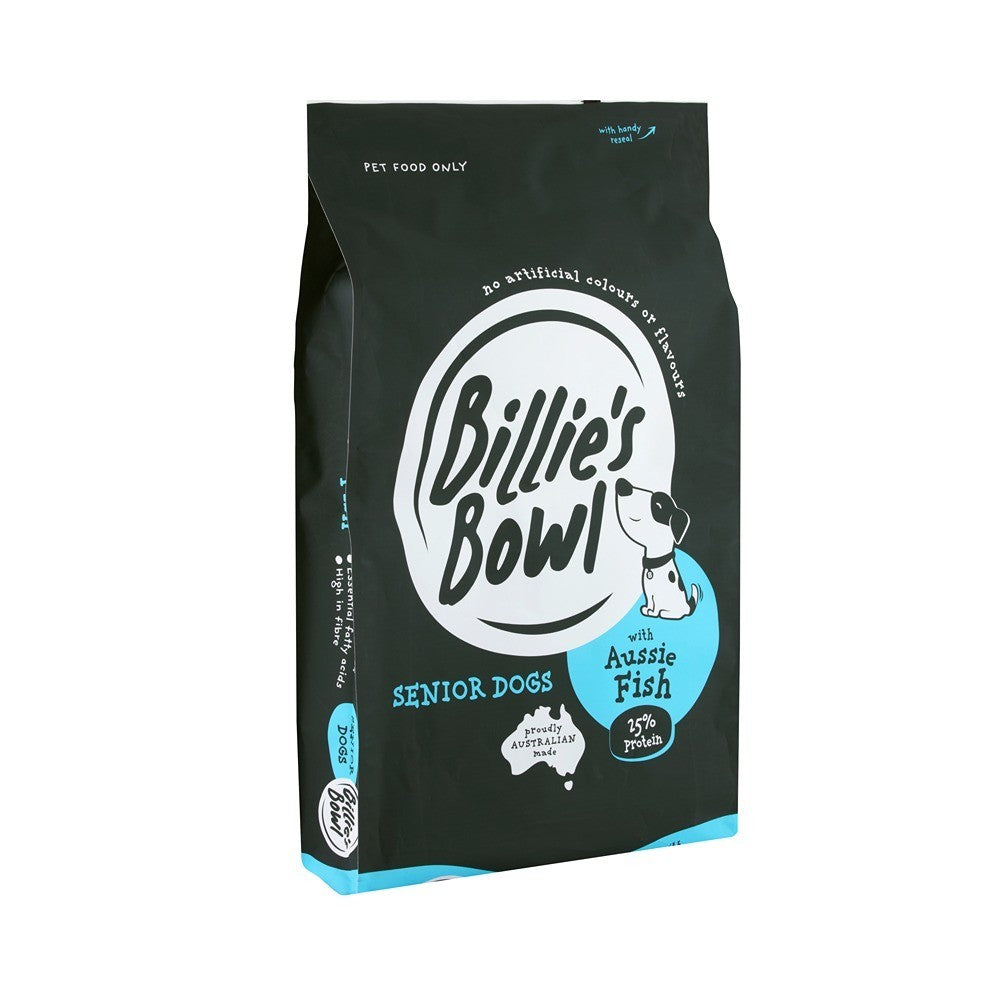 Billie's Bowl Aussie Fish Senior Dry Dog Food