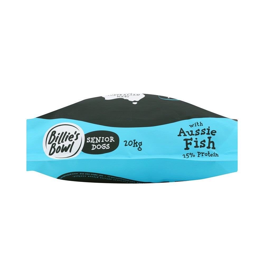 Billie's Bowl Aussie Fish Senior Dry Dog Food