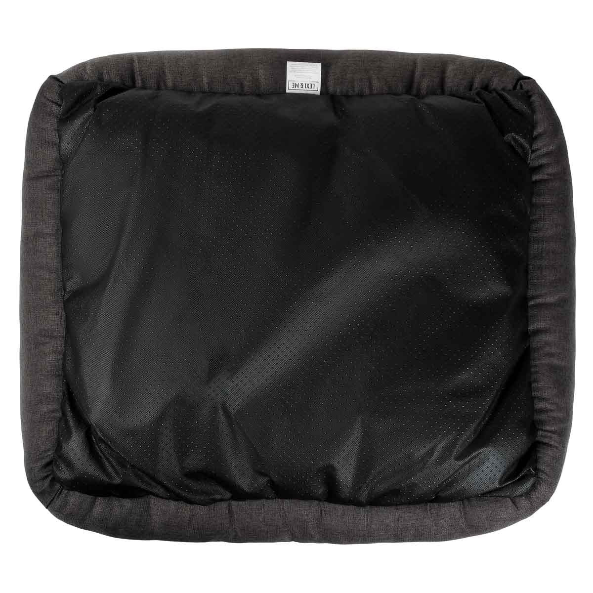 Lexi & Me Bolster Dog Bed Grey