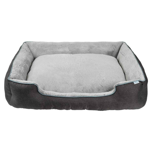 Lexi & Me Bolster Pet Bed Grey
