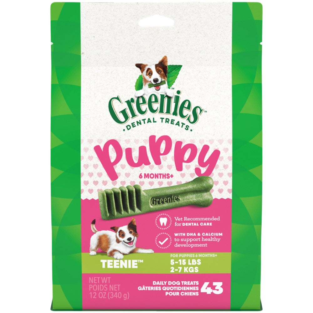 Greenies Puppy 6 Months+ Original Teenie Dental Dog Treats