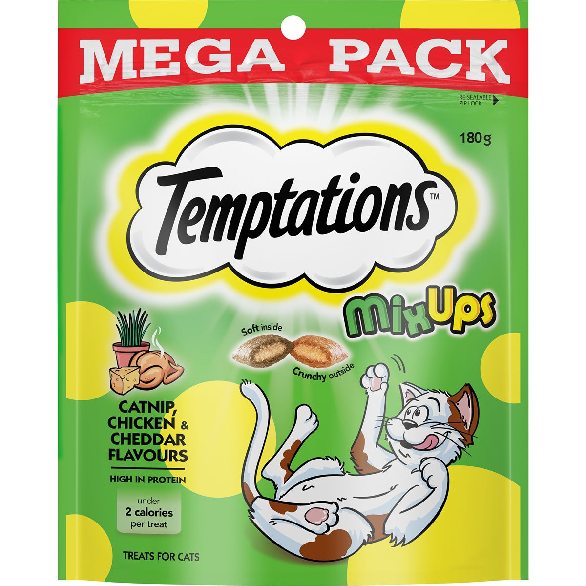 Temptations MixUps Catnip Chicken & Cheddar Cat Treats