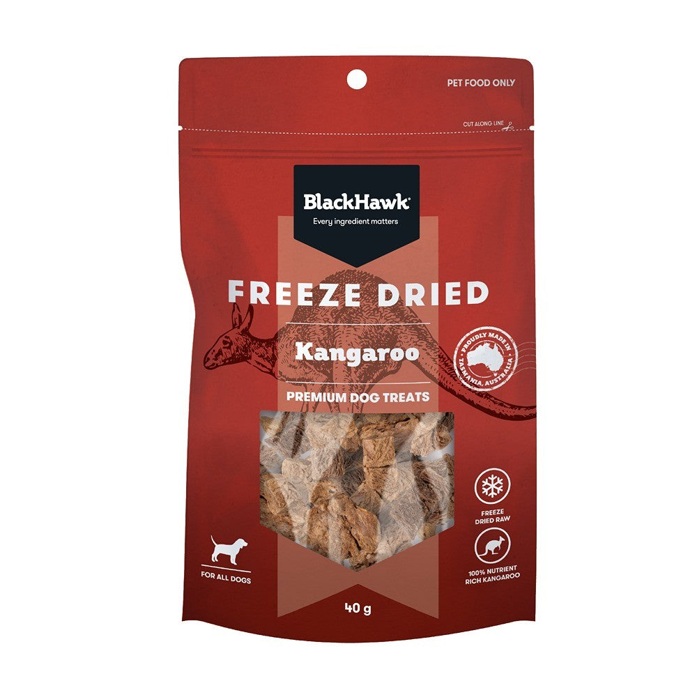 Black Hawk Freeze Dried Kangaroo Dog Treats