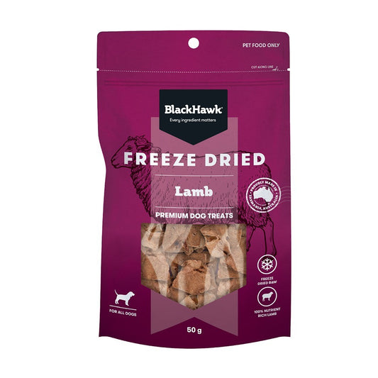 Black Hawk Freeze Dried Lamb Dog Treats