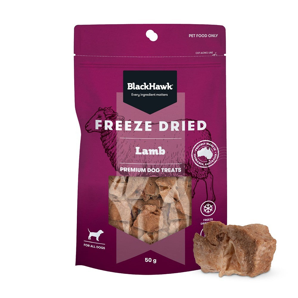 Black Hawk Freeze Dried Lamb Dog Treats