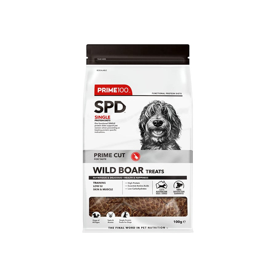 Prime100 SPD Prime Cut Wild Boar Dog Treats