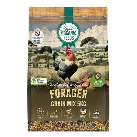 Aus Organic Feeds Forager Grain Poultry Grain Mix