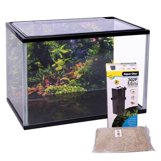 Aqua One MiniGold 16 Glass Aquarium