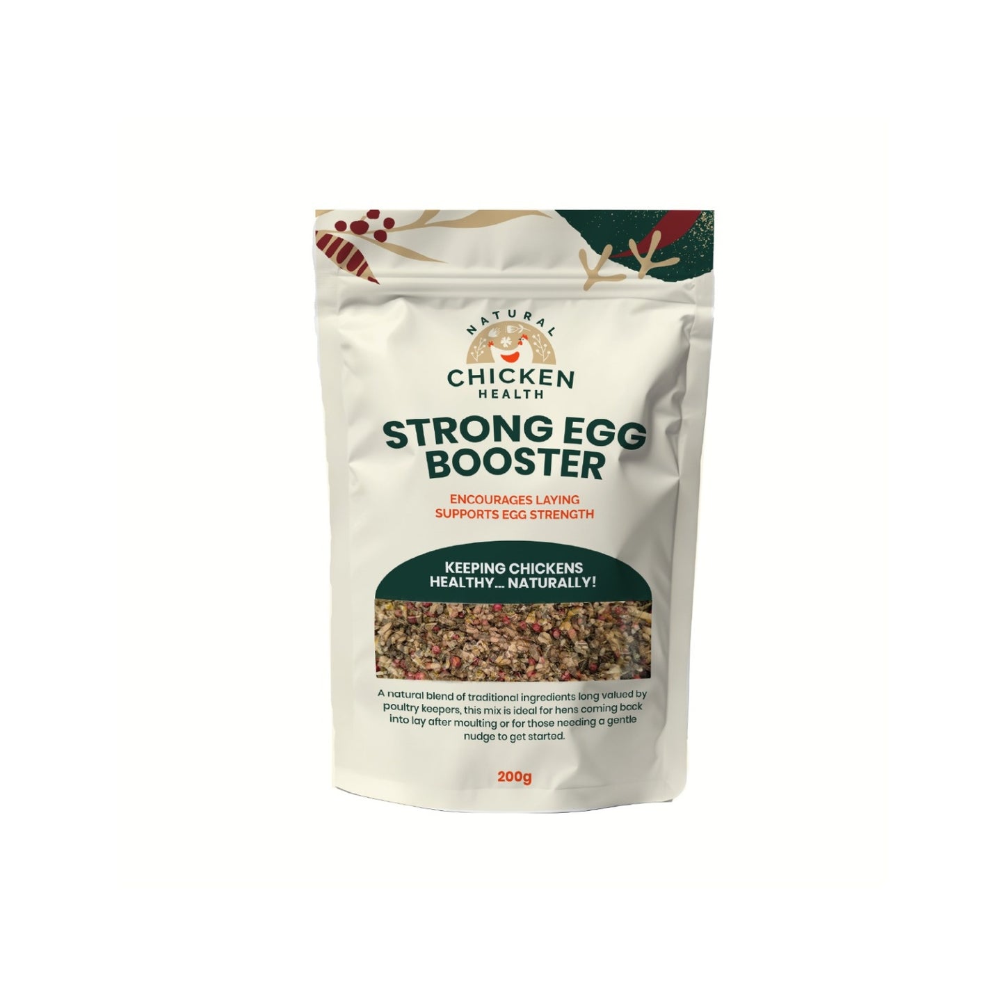 Natural Chicken Health Strong Egg Booster Poultry Supplement