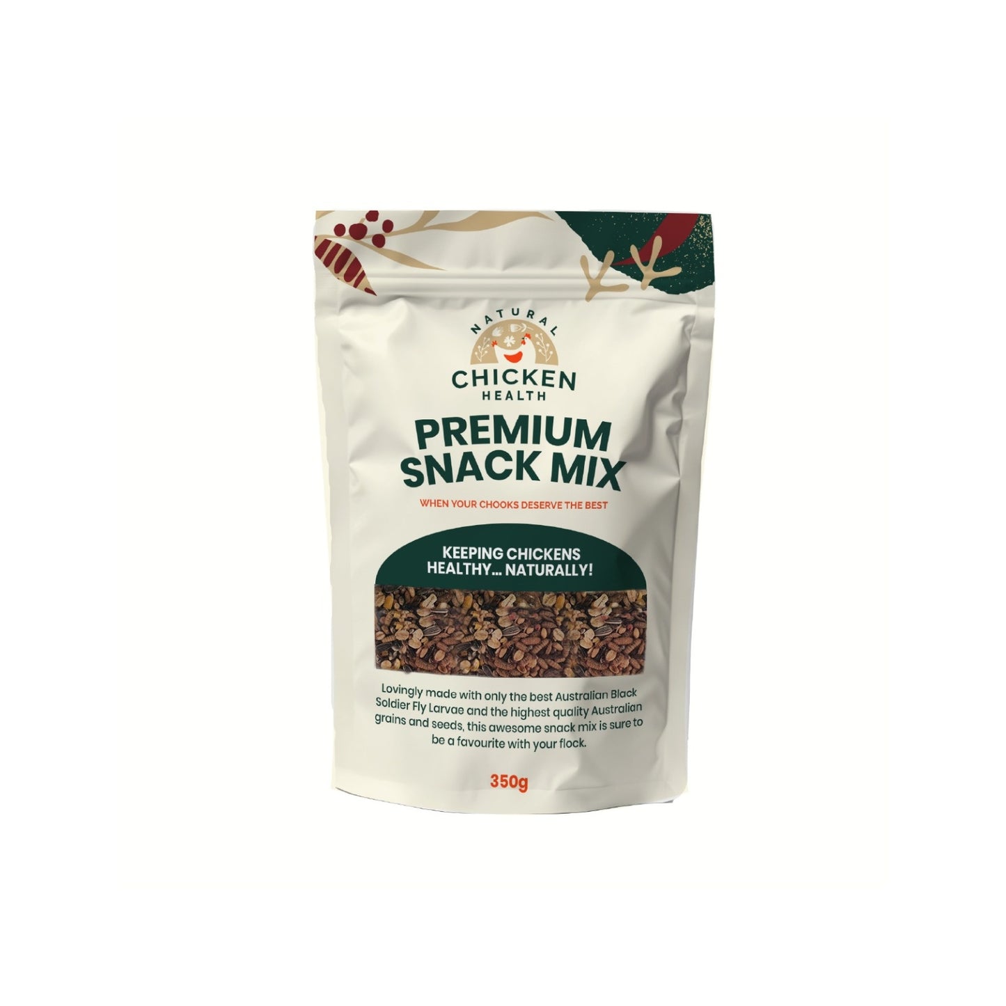 Natural Chicken Health Premium Snack Mix Poultry Supplement