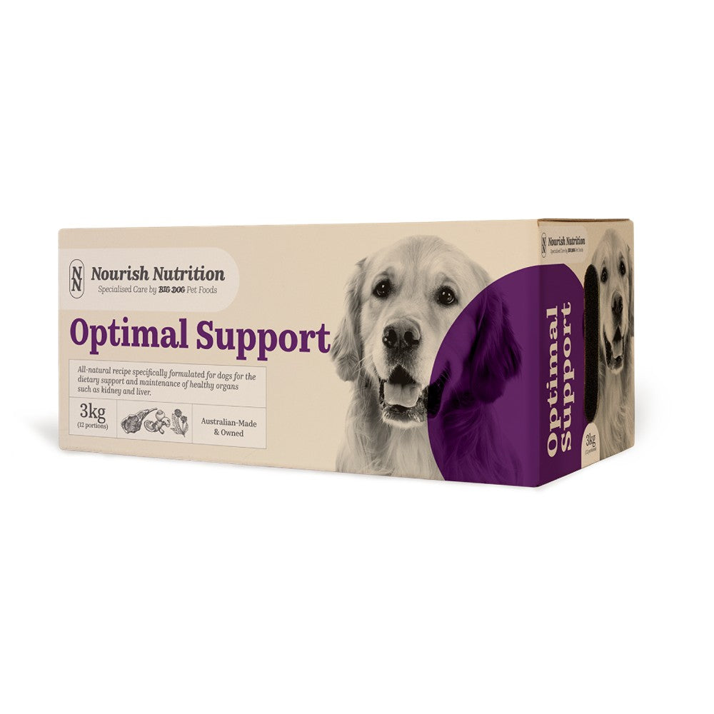 Nourish Nutrition Optimal Support Raw Dog Food