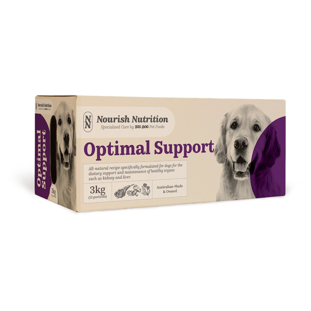 Nourish Nutrition Optimal Support Raw Dog Food