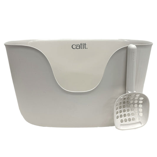 Catit Loo Open Top Cat Toilet Litter Tray w/Scoop