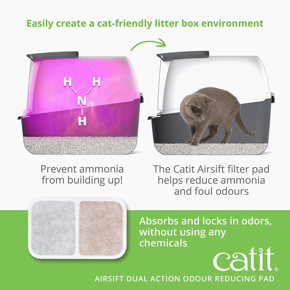 Catit Airsift Cat Litter Tray Odour Reducing Cartridges