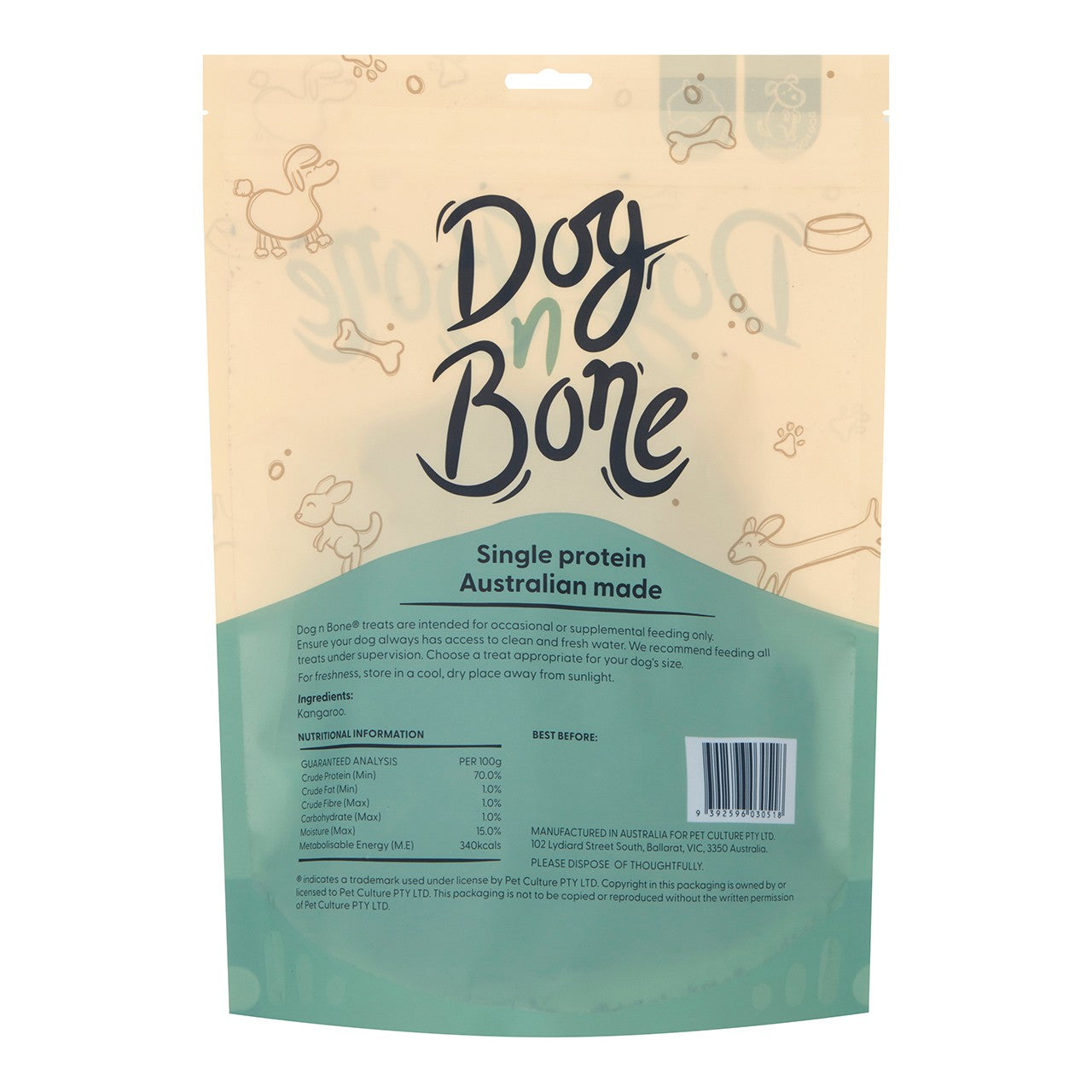 Dog n Bone Kangaroo Liver Dog Treats