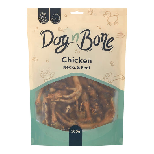 Dog n Bone Chicken Necks & Feet Dog Treats