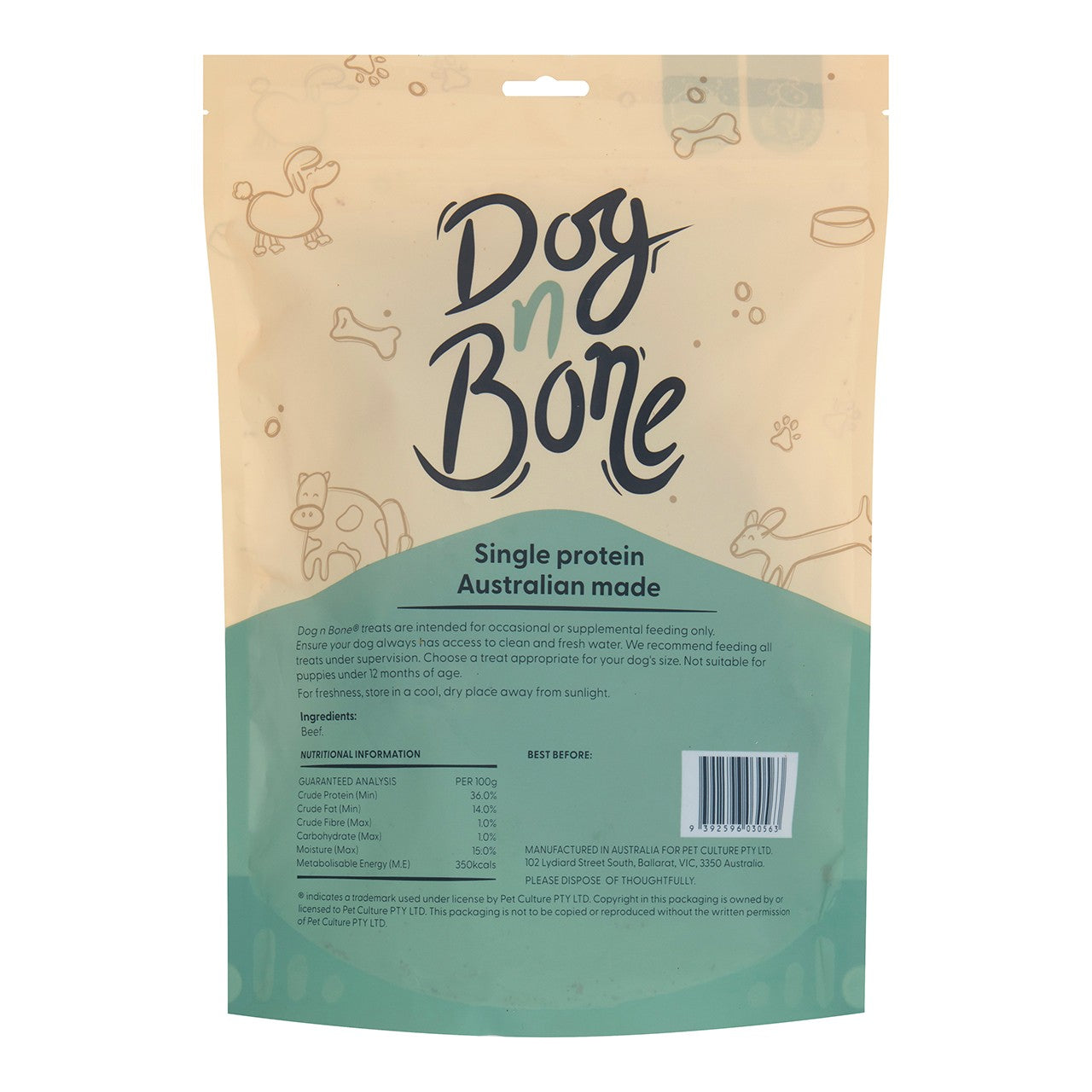 Dog n Bone Beef Mixed Bones Dog Treats