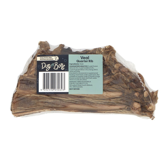 Dog n Bone Veal Quarter Rib Dog Treat
