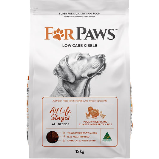 For Paws Low Carb Poultry Blend & Climate Smart Rice Dry Dog Food