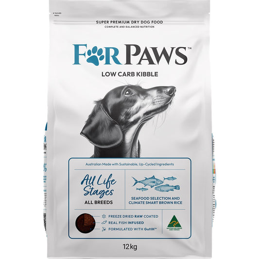 For Paws Low Carb Ocean Fish Blend & Climate Smart Rice Dry Dog Food