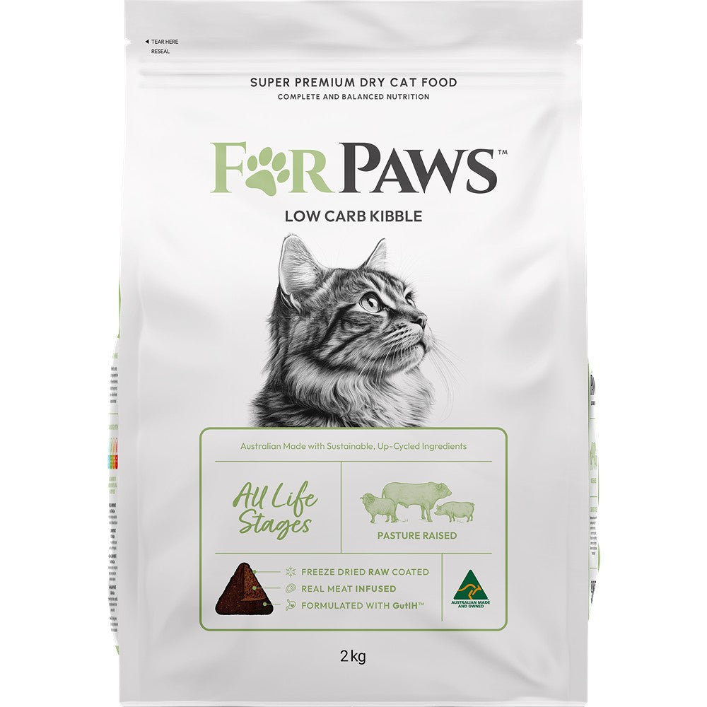 For Paws Low Carb Pasture Raised Dry Cat Food