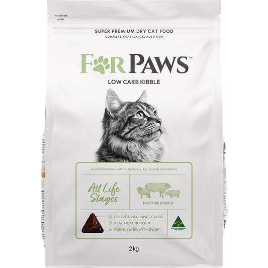 For Paws Low Carb Pasture Raised Dry Cat Food