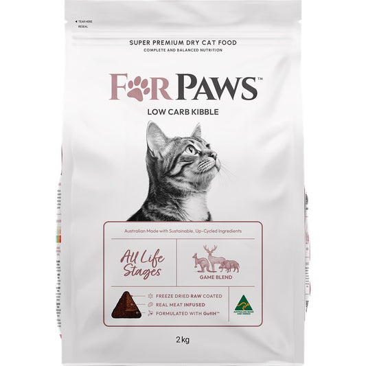 For Paws Low Carb Game Blend Dry Cat Food