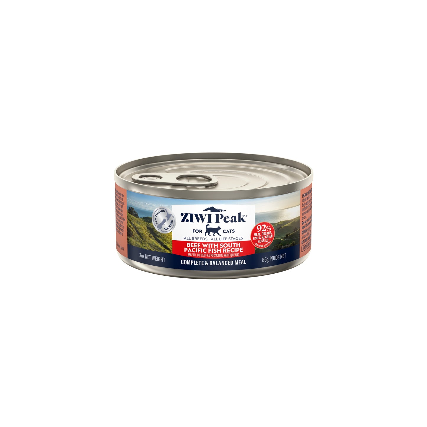 Ziwi Peak Beef & South Pacific Fish Wet Cat Food