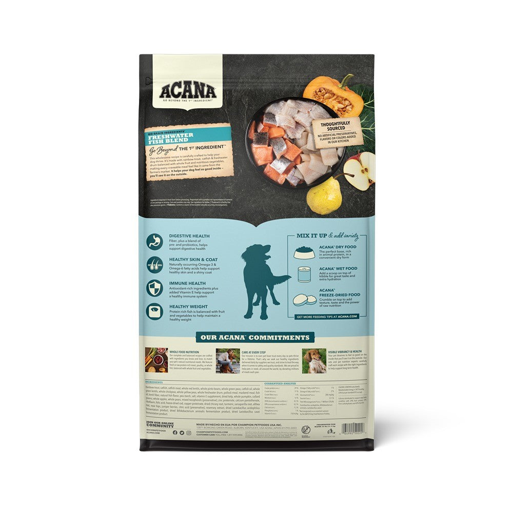 Acana Freshwater Fish Adult Dry Dog Food