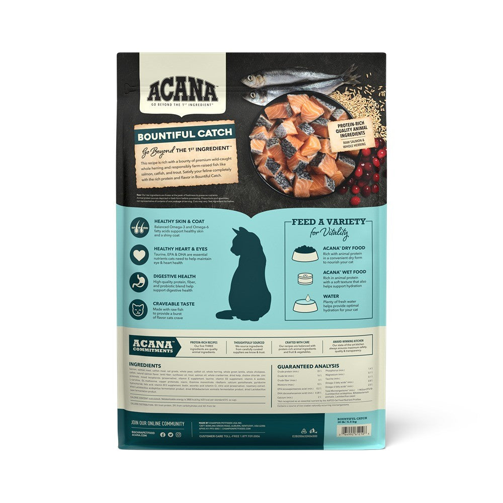 Acana Bountiful Catch Adult Dry Cat Food