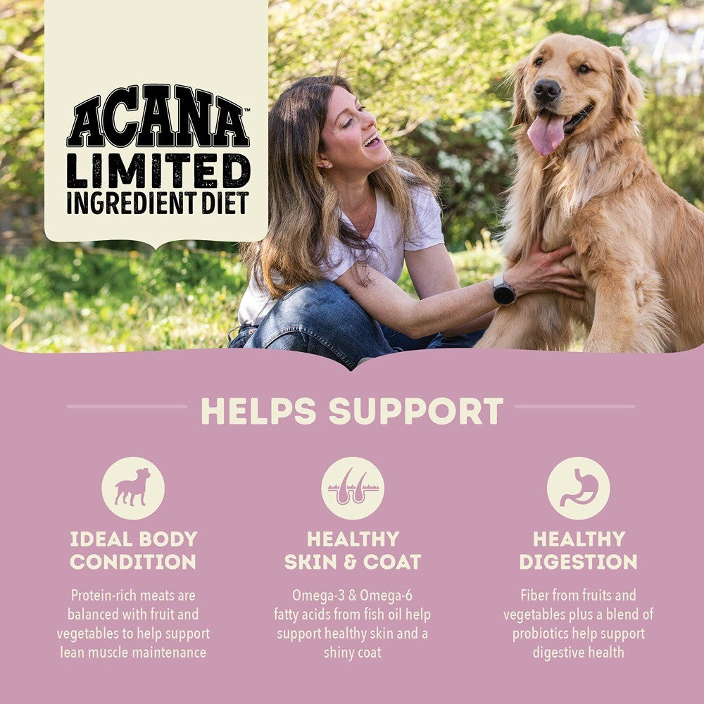 Acana Limited Ingredient Lamb & Apple Adult Dry Dog Food