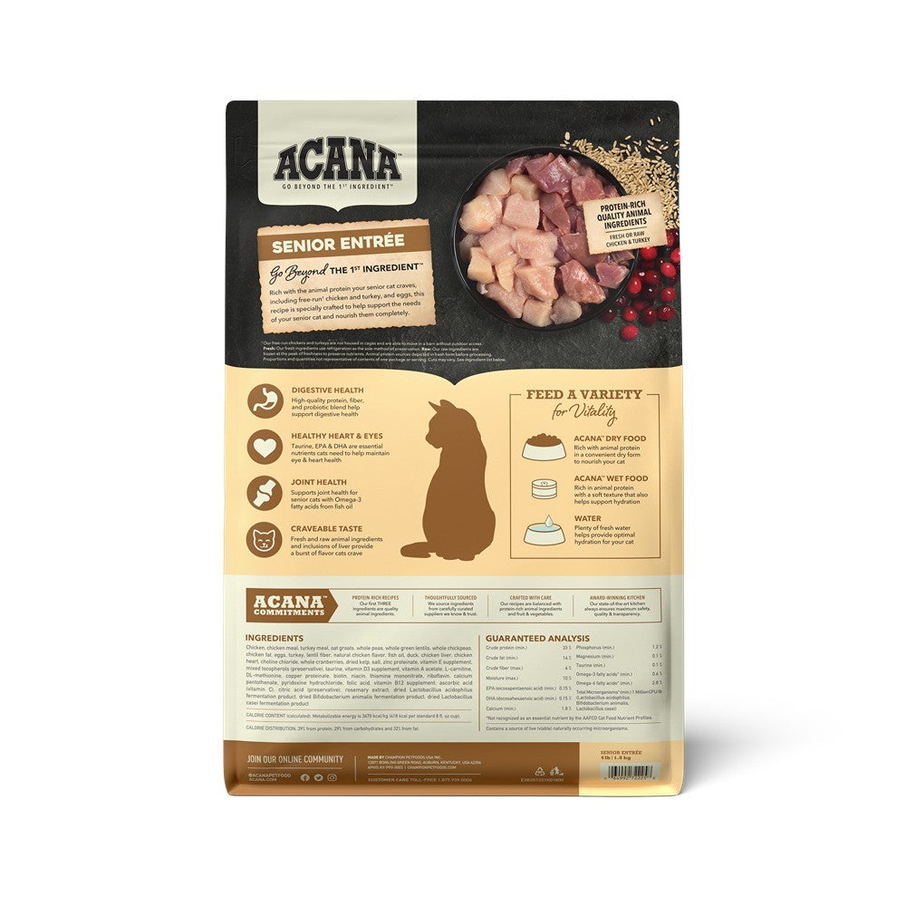 Acana Senior Entrée Dry Cat Food