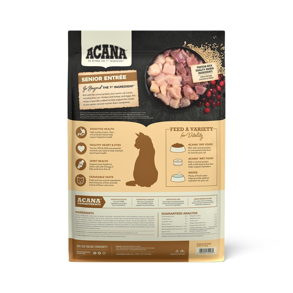Acana Senior Entrée Dry Cat Food
