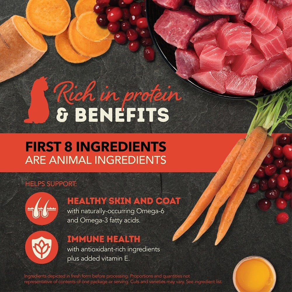 Acana Chunks in Broth Beef & Tuna Adult Wet Cat Food