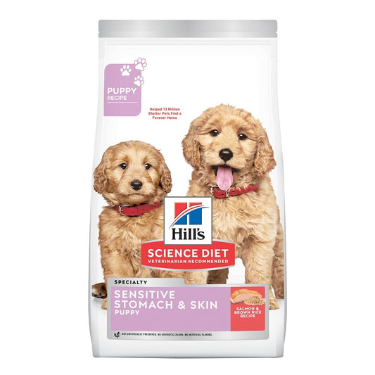 Hill's Science Diet Puppy Sensitive Stomach & Skin Salmon Dry Dog Food