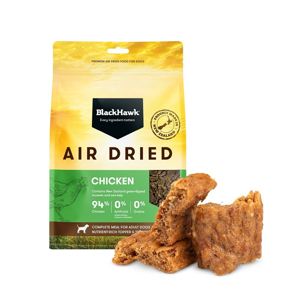 Black Hawk Air Dried Dog Food Chicken